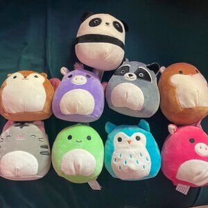 9 pack of 5 inch Squishmallows